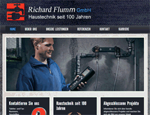 Tablet Screenshot of flumm.com